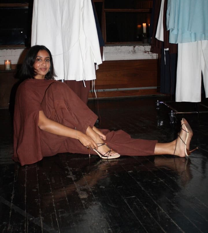 Sovereign Studios khadi in the colors of fall
