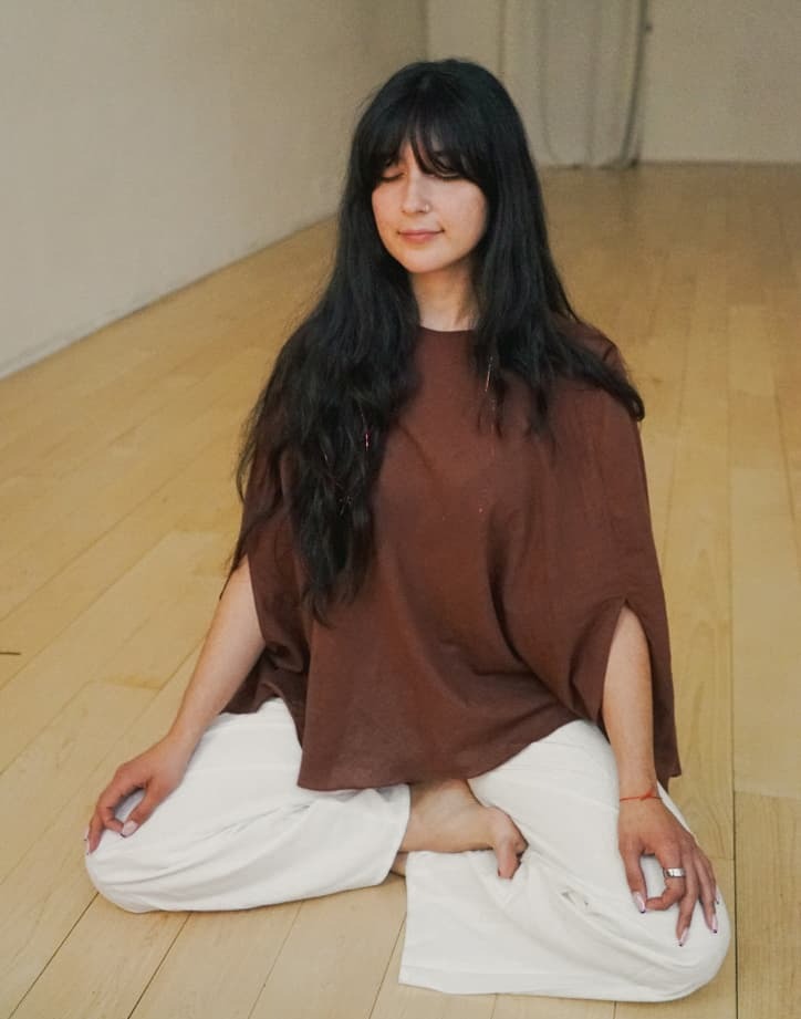 A daily ritual in Sovereign Studios meditationwear