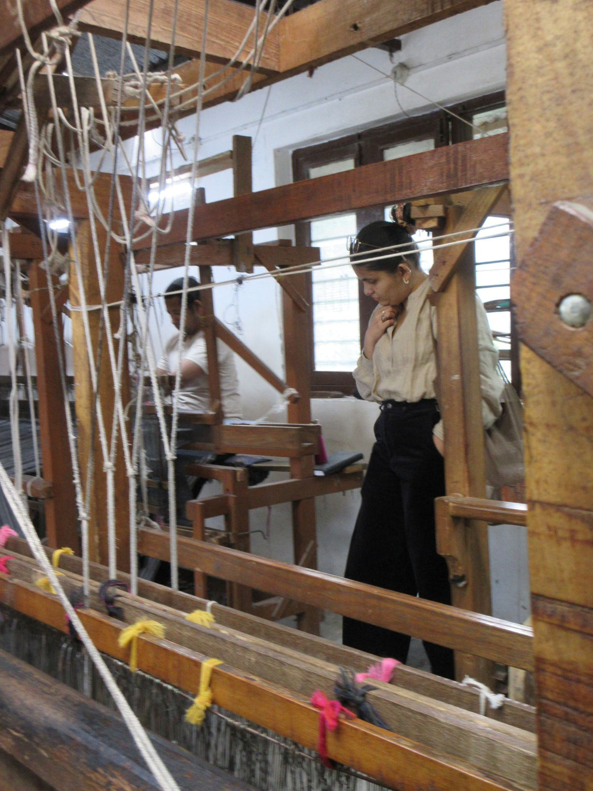 The loom room