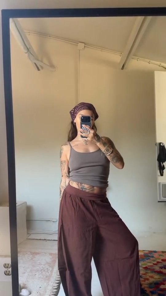 Customer wearing Sovereign Studios